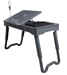 Folding,Table,Height,Adjustable,Computer,Laptop,Black"