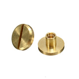 Screw,Button,Screw,Brass,Leather,Chicago,Rivet