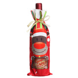 Santa,Christmas,Candy,Stocking,Bottle,Carrier,Christmas,Packing,Decoration