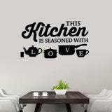 Creative,Sticker,Decal,Kitchen,Mural,Restaurants,Decorations