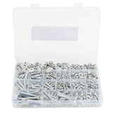 Stainless,Steel,Phillips,Round,Screws,Washers,Assortment