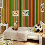 Waterproof,Stripe,Wallpaper,Adhesive,Wardrobe,Kitchen,Stickers