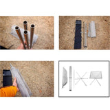 Outdoor,Portable,Incinerator,Folding,Grill,Camping,Stainless,Steel,Charcoal,Stove