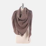 Fashion,Season,Solid,Color,Cashmere,Triangle,Scarf,Scarves,Shawl