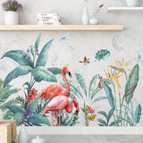 Fresh,Green,Tropical,Plants,Flowers,Nordic,Style,Removable,Stickers,Decals,Decoration,Living,Bedroom