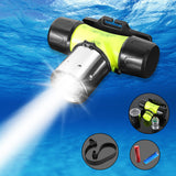 500LM,Diving,Headlamp,Water,Resistant,Super,Bright,Flashlight,Modes,Camping,Running,Cycling