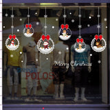 Miico,XL628,Christmas,Sticker,Decoration,Sticker,Window,Sticker,Decorative,Stickers