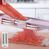 Vegetable,Cutter,Steel,Blade,Mandoline,Slicer,Fruit,Grater,Kitchen,Cutting