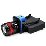 BIKIGHT,450LM,3Modes,Zoomable,Light,Light,Flashlight,Adjustable,Headlamp,Power,Batteries,Camping,Hiking,Cycling