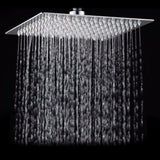 25*25cm,Square,Spray,Shower,Pressure,Stainless,Steel,Shower