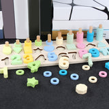 Preschool,Learning,Montessori,Counting,Board,Digital,Shape,Pairing