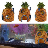 Aquarium,Decor,Pineapple,Ornament,Dectoration,Hideaway,Stone,House