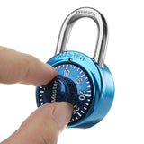 Standard,Padlock,Security,Suitcase,Luggage,Digit,Fixed,Combination,Coded