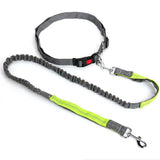 Leash,Traction,Running,Reflective,Elastic,Hands,Solid,Adjust,Collars,Outdoor,Supplies