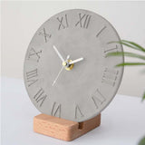 Cement,Concrete,Silicone,Mould,Craft,Clock,Making,Plaster,Mould,Handmade