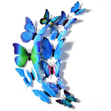 Butterfly,Magnetic,Removable,Stickers,Stickers,Decal,Decor,Decal