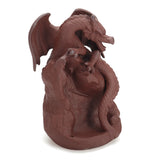 Dragon,Ceramic,Waterfall,Backflow,Incense,Burner,Smoke,Censer,Holder,Decor