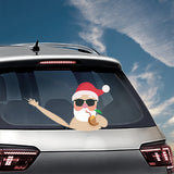 Christmas,Window,Wiper,Scraper,Sticker,Detachable,Creative,Decor,Sticker,Protected