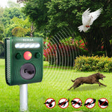 KCASA,Ultrasonic,Sensor,Animal,Repeller,Garden,Flash,Light