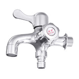 Mount,Single,Washing,Machine,Faucet,Double,Spouts,Handles,Water,Garden,Faucet,Bathroom,Bibcock