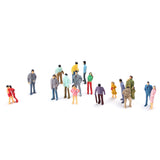 50Pcs,Sizes,Painted,Model,People,Figure,Seated,Passenger