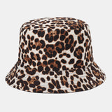 Women's,Men's,Leopard,Fisherman,Suede,Print,Bucket