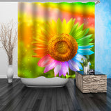 Multicolor,Sunflower,Bathroom,Waterproof,Shower,Curtain,Floor,Toilet,Cover,Bathroom,Curtain