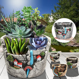 Garden,Succulent,Plant,House,Flower,Basket,Planter,Decor