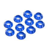 Suleve,M6AN1,10Pcs,Screw,Gasket,Washer,Aluminum,Alloy,Multicolor