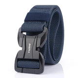 TUSHI,125CM,Magnetic,Buckle,Leisure,Canvas,Breathable,Waist,Quick,Unlock,Men's,Elastic,Tactical