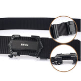 125CM,Nylon,Tactical,Outdoor,Leisure,Canvas,Waist,Belts,Automatic,Alloy,Buckle