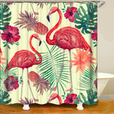 Flamingo,Waterproof,Shower,Curtain,Toilet,Cover,Bathroom