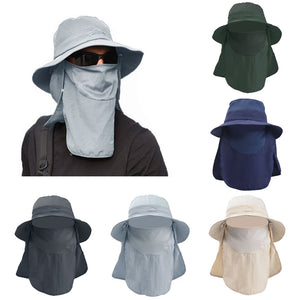 Adjustable,Unisex,Visor,Detachable,Cover,Saliva,Dustproof,Protective,Fisherman,Bucket