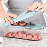 Multifunctional,Vegetable,Cutter,Chopper,Adjustable,Slicer,Blades,Kitchen