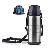 800ml,Stainless,Steel,Double,Cover,Thermal,Insulation,Kettle,Vacuum,Thermos,Flask,Travel