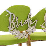 Bride,Groom,Wedding,Engagement,Party,Chair,Signs,Wooden,Hanging,Banner,Wedding,Decorations