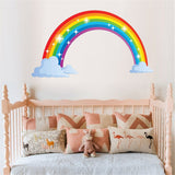 Multicoloured,Rainbow,Sticker,Bedroom,Nursery,Decals,Vinyl,Decor