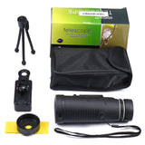 IPRee,40x60,Monocular,Optic,Night,Vision,Laser,Flashlight,Telescope,Tripod,Phone,Holder