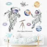 Space,Theme,Astronaut,Sticker,Dormitory,Living,Decor,Bedroom,Decoration