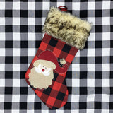 Christmas,Ornaments,Linen,Stocking,Socks,Large,Santa,Claus,Snowman,Socks,Candy,Christmas,Decor