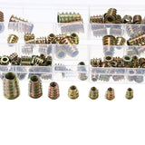 100Pcs,Color,Alloy,Furniture,Socket,Drive,Threaded,Insert,Fastener