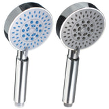 Universal,Function,Showerhead,Chrome,Large,Handset,Shower