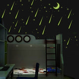 Bedroom,Fluorescent,Stars,Stickers,Plastic