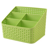 Imitation,Rattan,Colorful,Multifunctional,Cosmetics,Remote,Control,Desktop,Storage,Basket