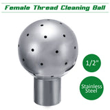 Female,Spray,Cleaning,Stainless,Steel,Thread,Fixed,Spray