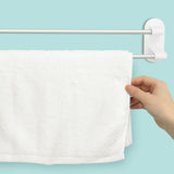 Towel,Holder,WHITE,Double,Storage