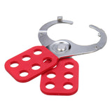 Industry,Security,Couplet,Lockout,Tagout,Clasp,Vinyl,Coated,Steel