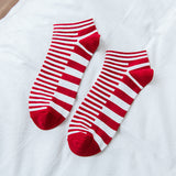 Winter,Cotton,Striped,Socks,Outdoor,Deodorization,Durable,Ankle