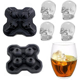 Honana,Skull,Silicone,Trays,Jelly,Candy,Chocolate,Skull