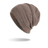 Solid,Knitted,Skullies,Beanie,Velvet,Outdoor,Casual